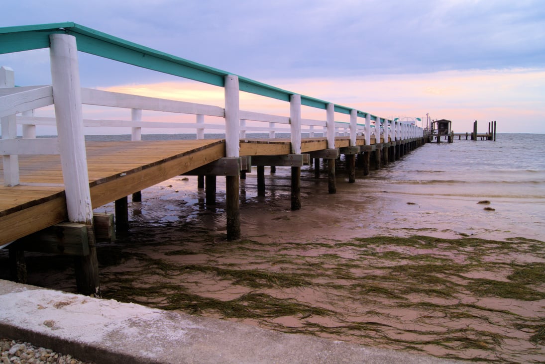 Pier at Bokeelia, Florida